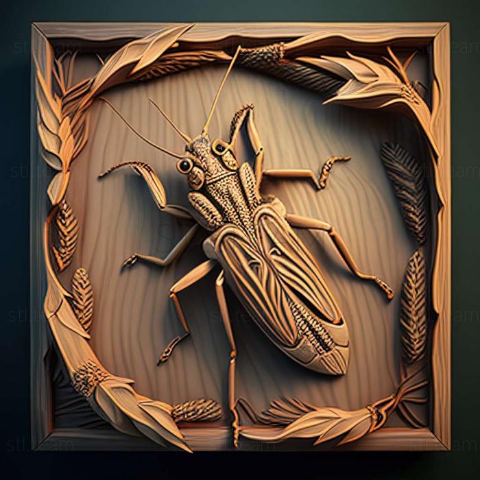 3D модель Oedemera croceicollis (STL)